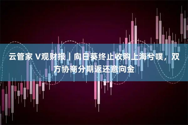云管家 V观财报｜向日葵终止收购上海兮噗，双方协商分期返还意向金